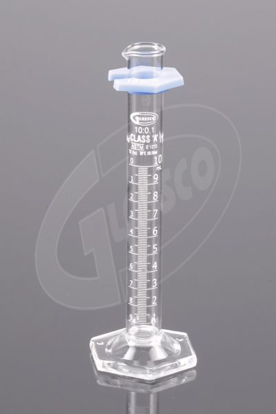Measuring Cylinder Graduated, Hex Base